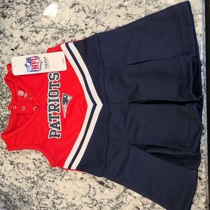BNWT Patriots Cheerleading Dress